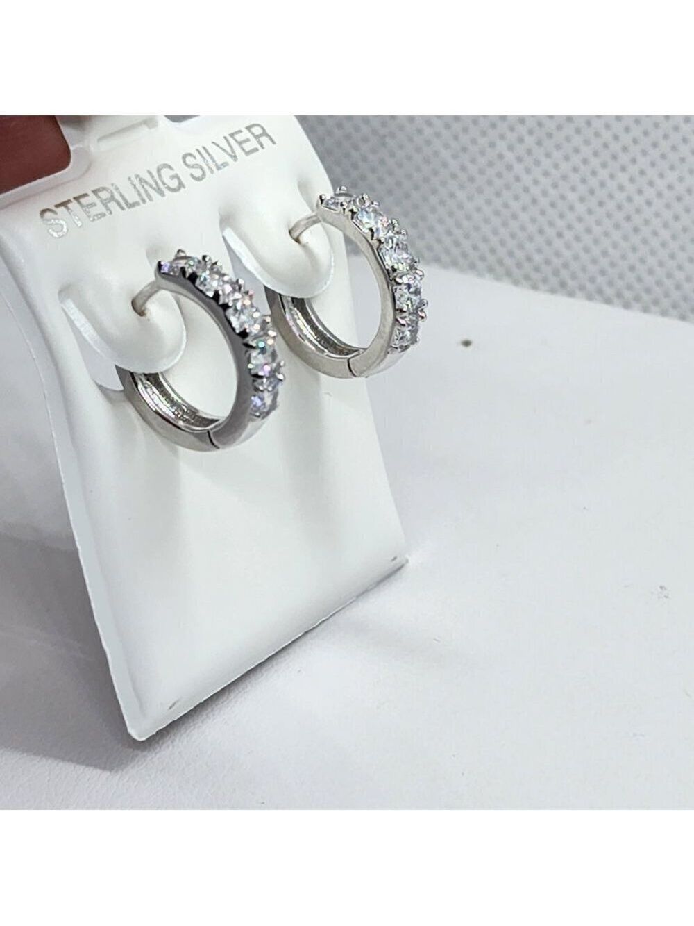 Brand New  Sterling Silver 925 Cubic zirconia stones Earrings